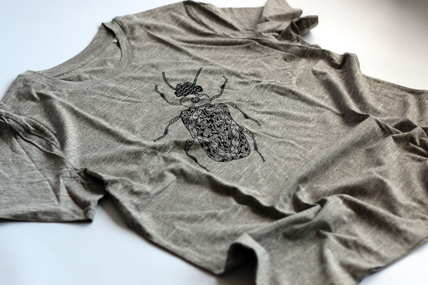 Men - Wooden heather with black Beetle - M (TS098)
