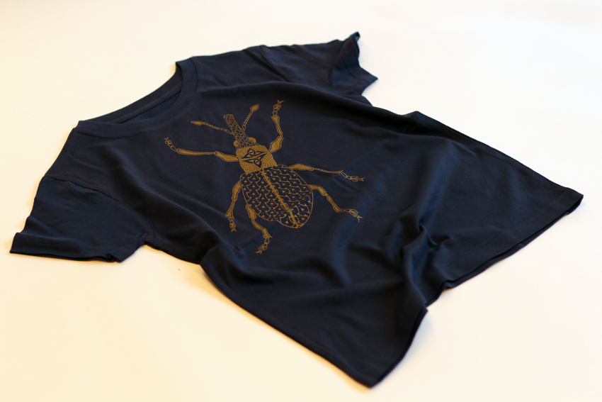 Boys/Girls - Navy with golden Weevil - 9-11yrs (TSC031)