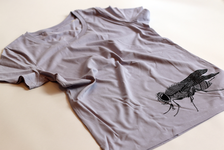Women - Lavender with black Fly - XL (TS070)